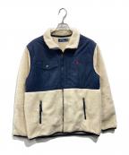 POLO RALPH LAURENポロ・ラルフローレン）の古着「フリースジャケット」｜アイボリー