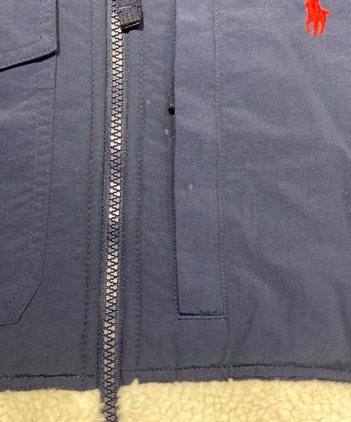 POLO RALPH LAUREN（ポロ・ラルフローレン）POLO RALPH LAUREN (ポロ・ラルフローレン) フリースジャケット アイボリー サイズ:Lの古着・服飾アイテム