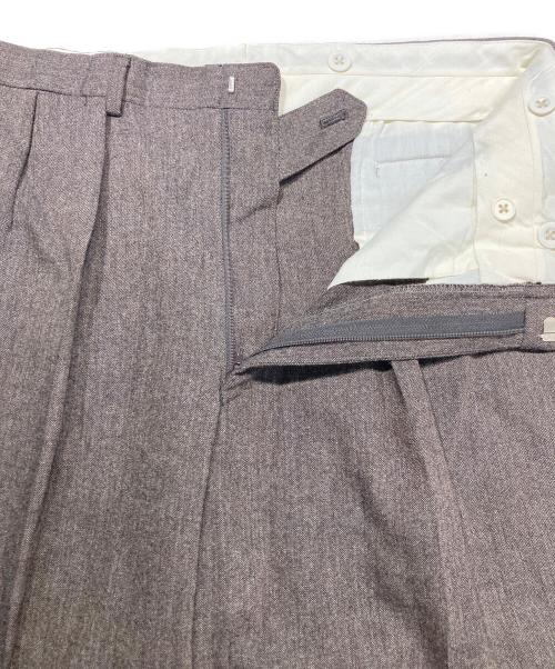POLO RALPH LAUREN（ポロ・ラルフローレン）POLO RALPH LAUREN (ポロ・ラルフローレン) ウール3Bセットアップ ブラウン サイズ:C94-W82-T175 A6の古着・服飾アイテム