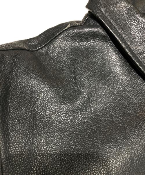 GAP（ギャップ）GAP (ギャップ) レザージャケット ブラック サイズ:L　10の古着・服飾アイテム
