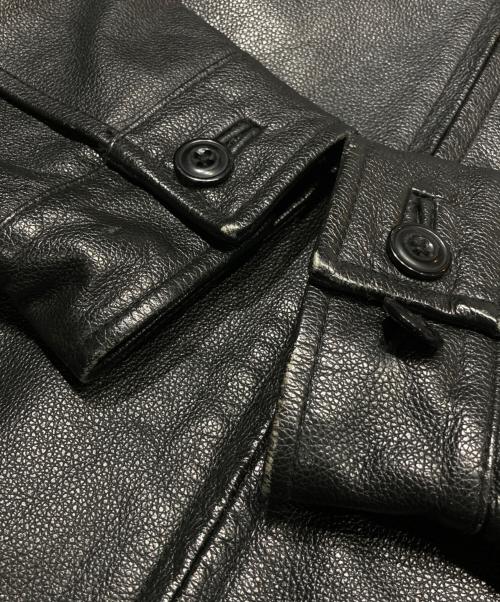 GAP（ギャップ）GAP (ギャップ) レザージャケット ブラック サイズ:L　10の古着・服飾アイテム