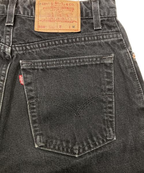 LEVI'S（リーバイス）LEVI'S (リーバイス) 550デニムパンツ ブラック サイズ:Mの古着・服飾アイテム