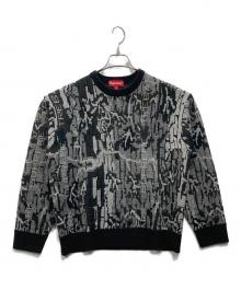 SUPREME（シュプリーム）の古着「Trebark Camo Sweater」｜ブラック