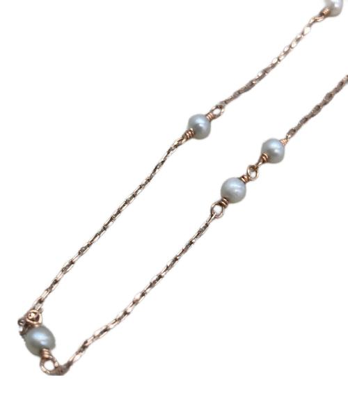 ete（エテ）ete (エテ) 石付ネックレス ゴールドの古着・服飾アイテム