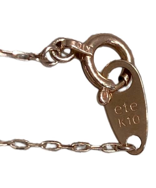 ete（エテ）ete (エテ) 石付ネックレス ゴールドの古着・服飾アイテム