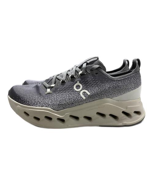 on（オン）on (オン) クラウドサーファー マックス グレー サイズ:27㎝の古着・服飾アイテム