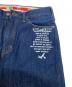 中古・古着 X-LARGE (エクストララージ) コラボデニムパンツ インディゴ サイズ:SIZE 81cm (W32)：9000円