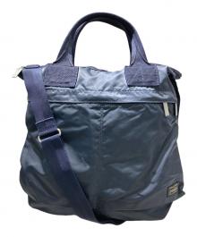 PORTER（ポーター）の古着「FRAME HELMETBAG」｜ネイビー