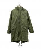 FRED PERRYフレッドペリー）の古着「ライナー付モッズコート」｜オリーブ