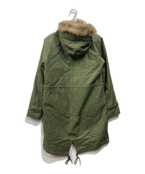 FRED PERRY（フレッドペリー）FRED PERRY (フレッドペリー) ライナー付モッズコート オリーブ サイズ:XSの古着・服飾アイテム