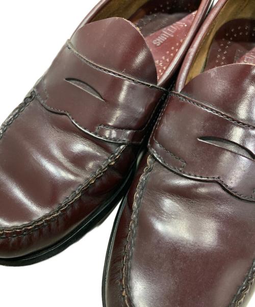 G.H.BASS（ジーエイチバス）G.H.BASS (ジーエイチバス) WEEJUNS（ウィージャンズ）コインローファー ブラウン サイズ:8の古着・服飾アイテム