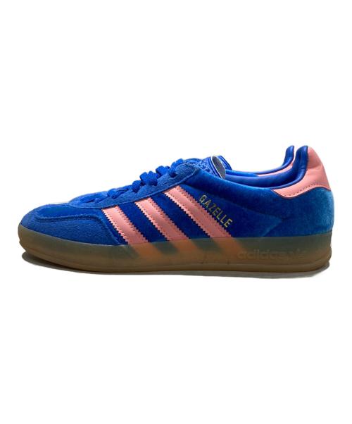 adidas Originals（アディダスオリジナル）adidas Originals (アディダスオリジナル) GAZELLE INDOOR（ガゼル インドア） ブルー サイズ:23.5㎝の古着・服飾アイテム