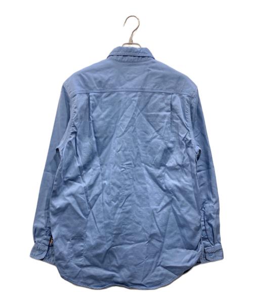 CarHartt（カーハート）CarHartt (カーハート) ワークシャツ ブルー サイズ:Lの古着・服飾アイテム