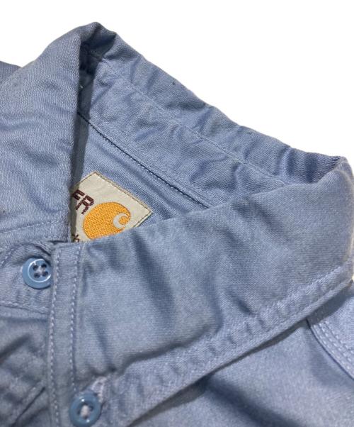 CarHartt（カーハート）CarHartt (カーハート) ワークシャツ ブルー サイズ:Lの古着・服飾アイテム