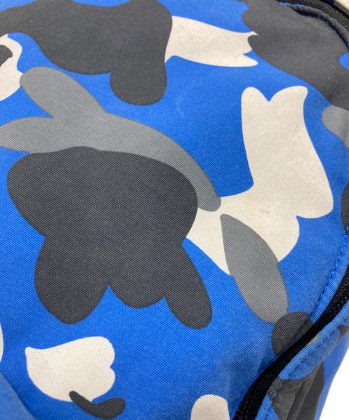 PORTER（ポーター）PORTER (ポーター) A BATHING APE (ア ベイシング エイプ) カモ柄デイパック ブルー サイズ:-の古着・服飾アイテム