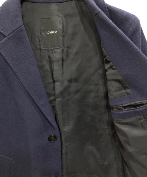 LOVELESS（ラブレス）LOVELESS (ラブレス) チェスターコート ネイビー サイズ:Sの古着・服飾アイテム