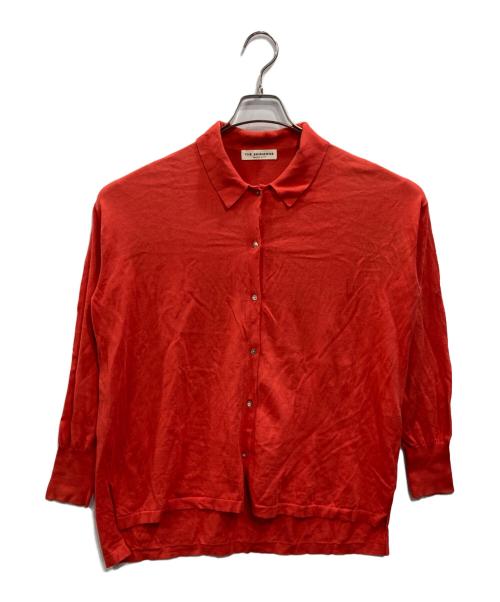 THE SHINZONE（ザ シンゾーン）THE SHINZONE (ザ シンゾーン) POLO CARDIGAN レッド サイズ:Freeの古着・服飾アイテム