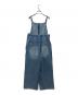 Iam (アイアム) フロントジップストラップデザインデニムサロペット ブルー サイズ:Free：12000円