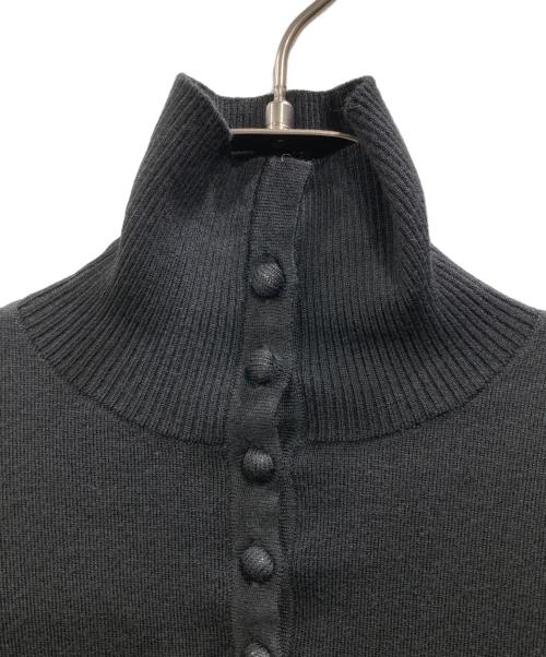 machatt（マチャット）machatt (マチャット) エンパイアタートル ニット ブラック サイズ:Freeの古着・服飾アイテム