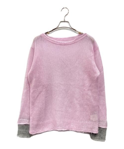 ETRE TOKYO（エトレトウキョウ）ETRE TOKYO (エトレトウキョウ) スーパーキッドモヘヤニットプルオーバー ピンク サイズ:Freeの古着・服飾アイテム
