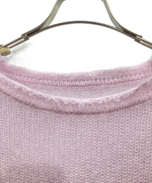 ETRE TOKYO（エトレトウキョウ）ETRE TOKYO (エトレトウキョウ) スーパーキッドモヘヤニットプルオーバー ピンク サイズ:Freeの古着・服飾アイテム