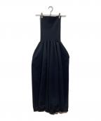 ETRE TOKYOエトレトウキョウ）の古着「2WAYニットボリュームパンツ」｜ネイビー