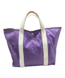 Herve Chapelier（エルベシャプリエ）の古着「トートバッグ」｜パープル