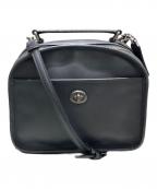 COACHコーチ）の古着「ショルダーバッグ」｜ネイビー