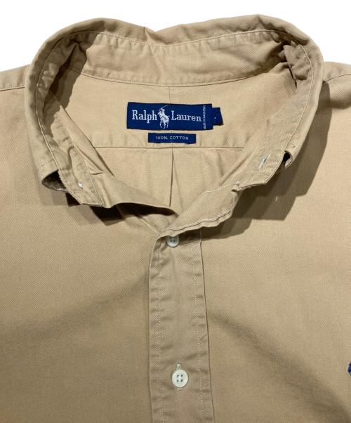 RALPH LAUREN（ラルフローレン）RALPH LAUREN (ラルフローレン) ボタンダウンシャツ ベージュ サイズ:XLの古着・服飾アイテム