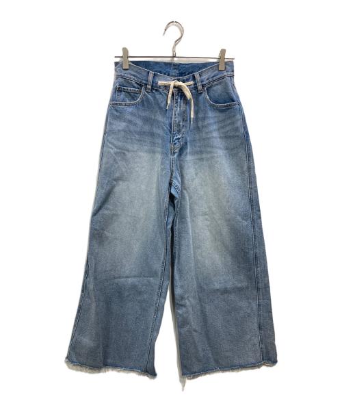 5 1/2（ファイブアンドハーフ）5 1/2 (ファイブアンドハーフ) 12OZ DRAWSTRINGDENIM ブルー サイズ:SIZE 68.5cm (W27)の古着・服飾アイテム