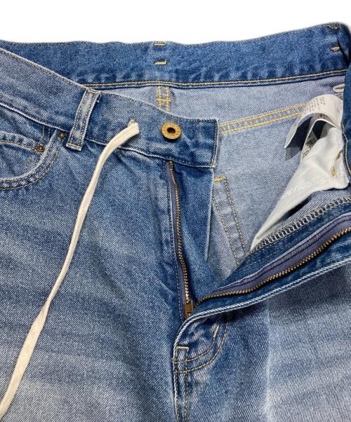 5 1/2（ファイブアンドハーフ）5 1/2 (ファイブアンドハーフ) 12OZ DRAWSTRINGDENIM ブルー サイズ:SIZE 68.5cm (W27)の古着・服飾アイテム