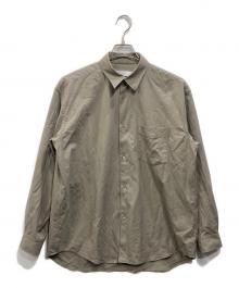cornier（コルニエ）の古着「ウールシャツ」｜グレー