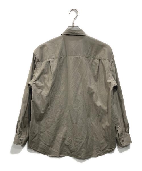 cornier（コルニエ）cornier (コルニエ) ウールシャツ グレー サイズ:Sの古着・服飾アイテム