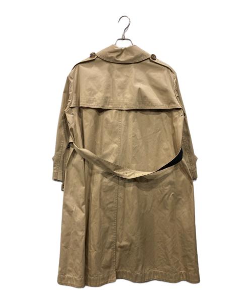 MADISON BLUE（マディソンブルー）MADISON BLUE (マディソンブルー) ロゴエンブロイダリートレンチコート ベージュ サイズ:XSの古着・服飾アイテム