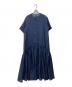 ELENDEEK (エレンディーク) シアーレイヤードカットワンピース ネイビー サイズ:02：5000円