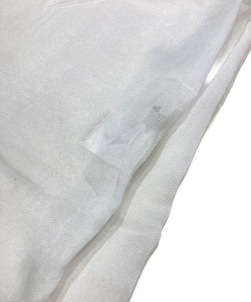 LE PHIL（ル フィル）LE PHIL (ル フィル) ハイネックシアーブラウス プルオーバー ホワイト サイズ:Fの古着・服飾アイテム