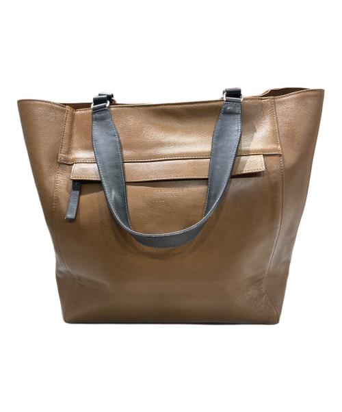 MARGARET HOWELL idea（マーガレット ハウエル アイディア）MARGARET HOWELL idea (マーガレット ハウエル アイディア) レザートートバッグ ブラウン サイズ:-の古着・服飾アイテム