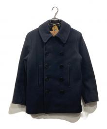 BUZZ RICKSON'S×NAVAL CLOTHING FACTORY（バズリクソンズ×ナバル クロージングファクトリー）の古着「PEA-COAT」｜ネイビー