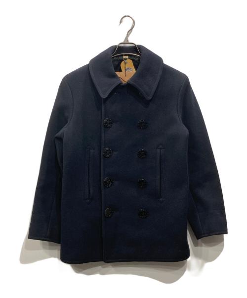 BUZZ RICKSON'S（バズリクソンズ）Buzz Rickson's (バズリクソンズ) NAVAL CLOTHING FACTORY (ナバル クロージングファクトリー) PEA-COAT ネイビー サイズ:36の古着・服飾アイテム