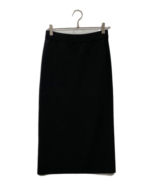 23区（ニジュウサンク）23区 (ニジュウサンク) ヴィスコースストレッチ タイトスカート ブラック サイズ:38の古着・服飾アイテム