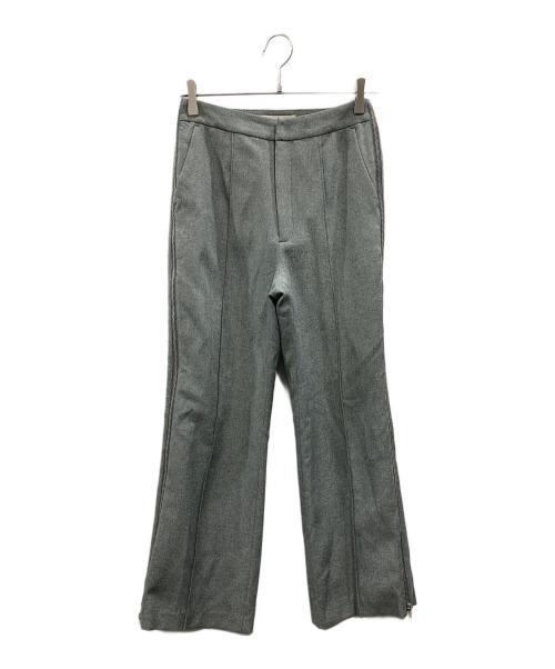 RAY BEAMS（レイ ビームス）RAY BEAMS (レイ ビームス) サイド ジップ フレア パンツ グレーの古着・服飾アイテム