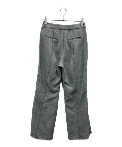 RAY BEAMS（レイ ビームス）RAY BEAMS (レイ ビームス) サイド ジップ フレア パンツ グレーの古着・服飾アイテム