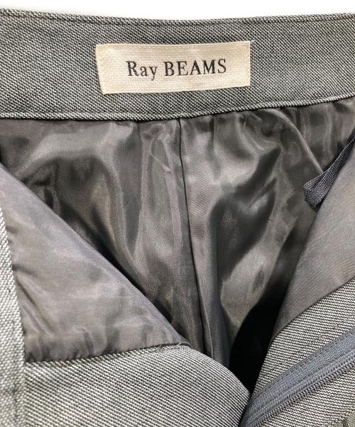 RAY BEAMS（レイ ビームス）RAY BEAMS (レイ ビームス) サイド ジップ フレア パンツ グレーの古着・服飾アイテム