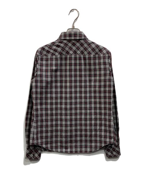 BURBERRY BLUE LABEL（バーバリー ブルー レーベル）BURBERRY BLUE LABEL (バーバリー ブルー レーベル) 長袖シャツ グレー サイズ:38の古着・服飾アイテム