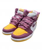 NIKEナイキ）の古着「Air Jordan 1 High OG "Brotherhood"」｜パープル