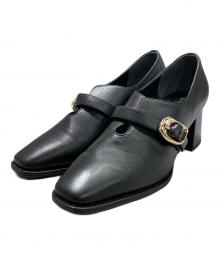 卑弥呼（ヒミコ）の古着「ストラップレザーシューズ」｜ブラック