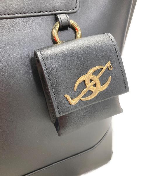 ear PAPILLONNER（イアパピヨネ）ear PAPILLONNER (イアパピヨネ) BROOKLYN CHARM (ブルックリンチャーム) 2WAYバッグ ブラックの古着・服飾アイテム