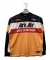 ArkAir（アークエアー）の古着「コラボメッシュカットソー」｜オレンジ