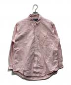 RALPH LAURENラルフローレン）の古着「ストライプシャツ」｜ピンク