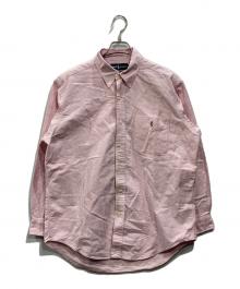 RALPH LAUREN（ラルフローレン）の古着「ストライプシャツ」｜ピンク